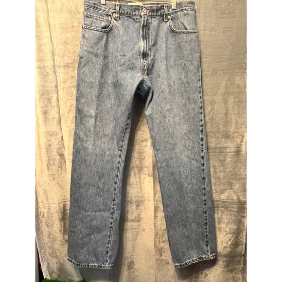 Levi's 517 Boot Cut Jeans Men's W38 L34 Blue Denim Classic Relaxed Fit Vinatge - Picture 1 of 6